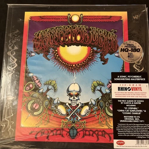 Grateful Dead Aoxomoxoa 2011 Lp WS1790 Warner Music 180g Rhino vinyl Sealed
