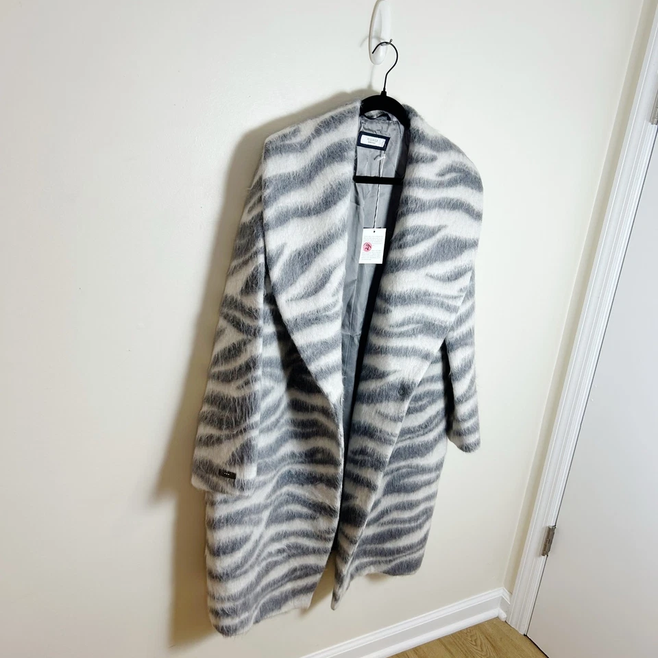 Abrigo Peserico Lana Alpaca Cebra Talla L IT (44) Foto 4 de 4