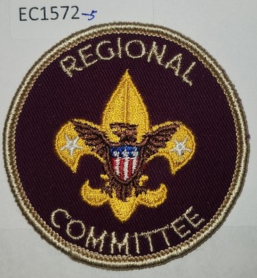 Boy Scout Regional Committee Position Patch
