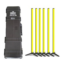 Chauvet Pro WELL STX180 (6-Pack) | Battery-Powered RGB LED Tubes
