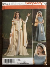 Simplicity 2573 UNCUT Women's Costume Dress U5 16-24 