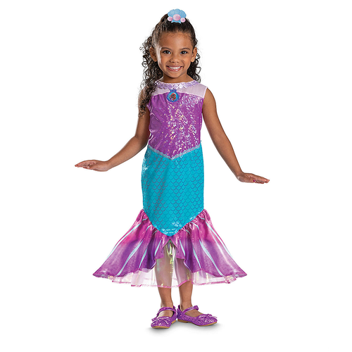 Girl's Toddler Classic Ariel Costume - Disguise - 第 1/4 張圖片