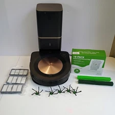 iRobot Roomba s9 Plus Robot Vacuum - Black (s955020) With Extras To Rebuild