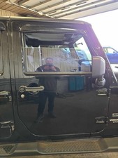 Used Front Right Door Assembly Front Fits 2010 Jeep Wrangler Full Door Power Wi