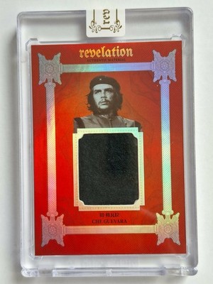 Che Guevara 2025 Eternal Revelation World Authentic Material Relic Red 12/25