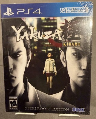 Yakuza Kiwami: SteelBook Edition (Sony PlayStation 4, 2017) - Brand new.
