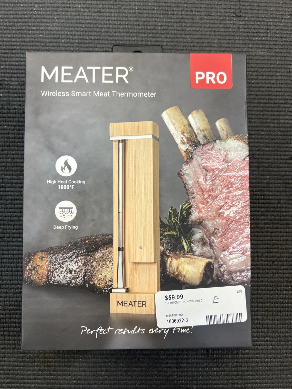 MEATER Pro Smart Wireless Meat Thermometer
Opens in a new window or tab