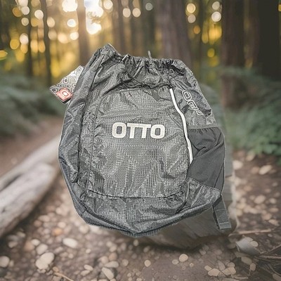 OGIO Sonic Sling Pack Drawstring Shoulder Bag Black Crossbody Backpack NWT 