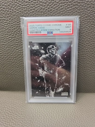 Aaron Judge [Constellation Variation] #185 2025 Topps Cosmic Chrome card