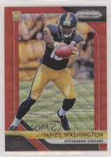 2018 Panini Prizm Rookie Red Wave Prizm 121/149 James Washington #222 7zf