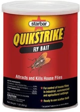 Starbar Quikstrike Fly Scatter Bait Attracts and Kills House Flies 1 lb Granules