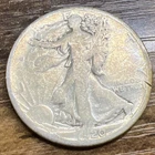 1920-D WALKING LIBERTY SILVER HALF DOLLAR  ACTUAL COIN
