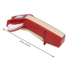 (Black)Embossing Label Maker Hand-Operated Label Pressure Device With Clear