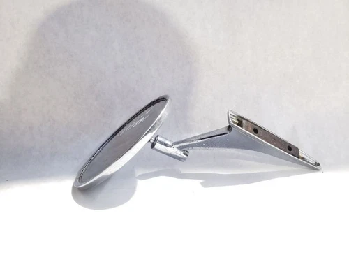 1968 Chevrolet Impala OEM Left Side View Mirror Minor Paint Bubbling 