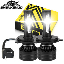 LED for Honda CRV 1997-2004 Headlight Kit H4 9003 6000K White Bulbs Hi/Low Beam