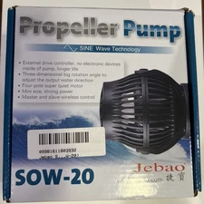 SOW-20 Pump Nano Reef Aquarium Wavemaker & Controller Adj Fr 1700-20000 - Jebao