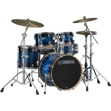 Yamaha Stage Custom Birch 5-Piece Shell Pack w/20" Bass Drum Deep Blue Sunburst