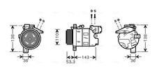 Klimaanlagen – Kompressor R 134a PAG 46 BWAK321 AVA QUALITY COOLING