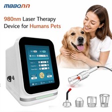 980nm Laser Therapy Device 15W for Deep Tissue Pain Relief Arthritis Humans Pets