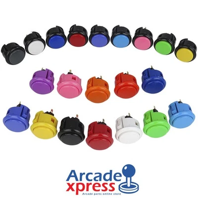 Sanwa OBSF 30 Pulsante arcade giapponese originale DIY