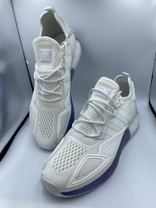 Adidas ZX 2K Boost Running Shoes UK 11 US 11.5 EU46 Sneakers Cloud White  FV2928 | eBay