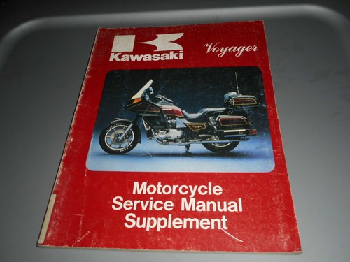 Kawasaki ZN1300 A1 A2 ZN 1300 1983-1984 SUPPLEMENTARY SERVICE MANUAL