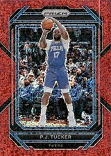 PJ Tucker - 2022-23 Panini Prizm - Red Sparkle Prizm SSP #42