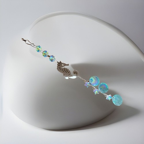 Abalone Muschel Seepferdchen Handy/Sonnenfänger/Wohnkultur/Hängedekor - Bild 5 von 18