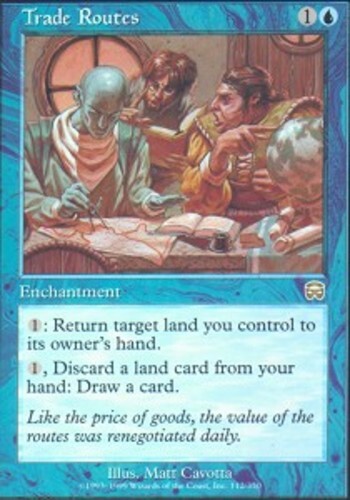 Trade Routes - Foil ~ Heavily Played Mercadian Masques MTG Magic UltimateMTG Blu Trade Routes - Foil ~ Heavily Played Mercadian Masques MTG Magic UltimateMTG Blu