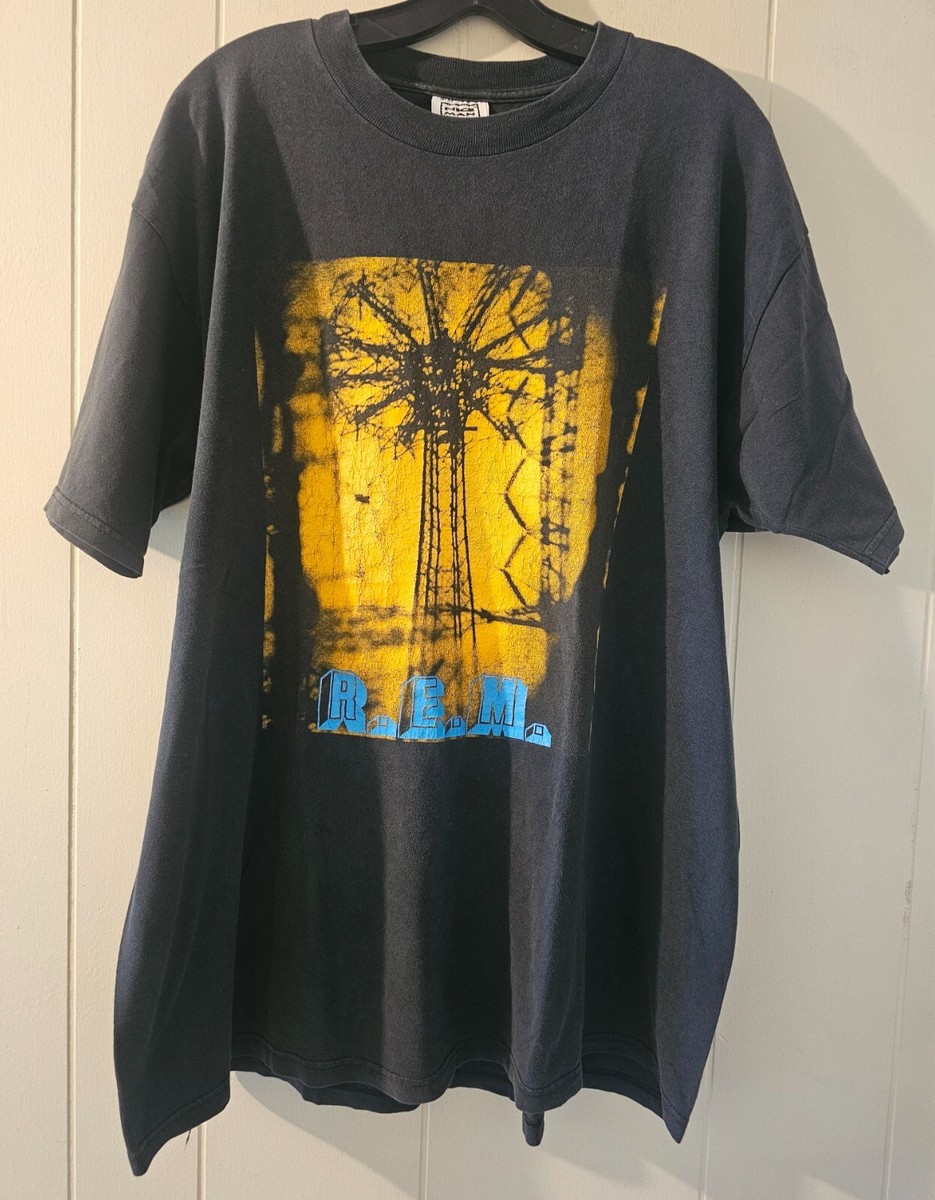 R.E.M Tシャツ Vintage 1995 REM R.E.M. Bear Nature Concert Tour T-Shirt Size
