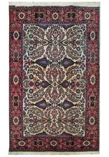5x7'  Traditional Lilihan Saroouk Quality Rug #B-72359