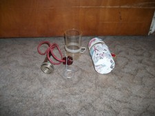 Reisetauchsieder 50er Jahre mit Becher und Tasche Look!