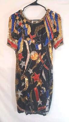 chinese dress ladies Niteline Vintage Beaded Dress 8 – elleandava