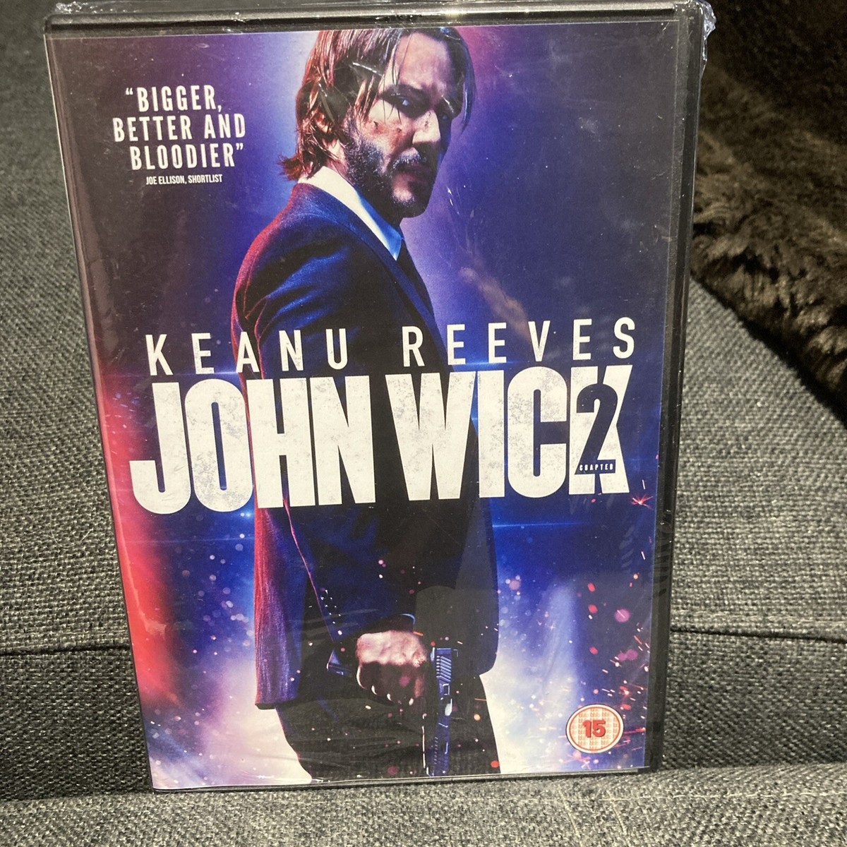 John Wick Chapter (DVD, SEALED) Keanu Reeves 5051892205658