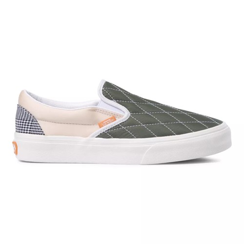 vans plaid slip on
