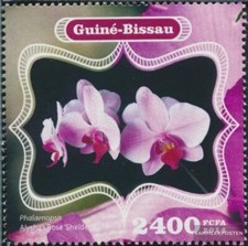Timbres Guinée-bissau 2014 Mi 7240 neuf avec gomme originale 2014 Orchidées