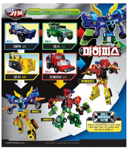 Hello Carbot Maha Mach Peace Mahapeace Transformer Robot/express - Image 3 of 4