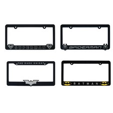 Brand New Superhero Car Truck Universal Fit License Plate Frame Made In U.s.a. Brand New Superhero Car Truck Universal Fit License Plate Frame Made In U.s.a.