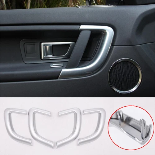 Silver Replace Inner Door Handle Cover For Land Rover Discovery Sport 2016-2019 - Bild 1 von 14
