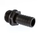 Hose Tail Adaptor  :  Male BSP x Straight Hose  :  Polypropylene (PP)