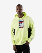 NEW MEN'S PUMA BMW M MOTORSPORTS STREET HOODIE SIZE XL  599486 05 YELLOW