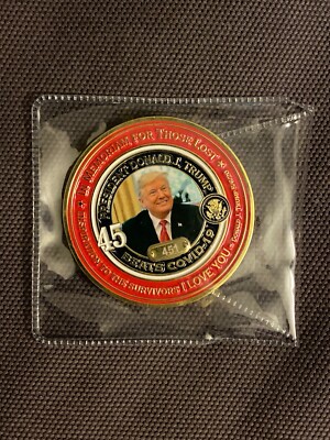 激レア！ トランプ大統領コロナ打破記念 President Donald Trump Defeats Corona Coin Historic Moments