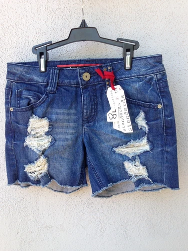 $78 NWT Standards & Practices Brand Cut Off Blue Jean Shorts Size 26 