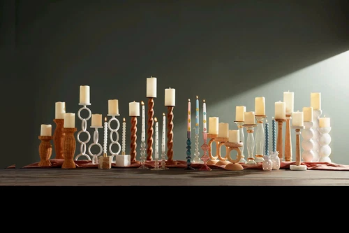 Mud Pie Link Candlestick - Thumbnail 3