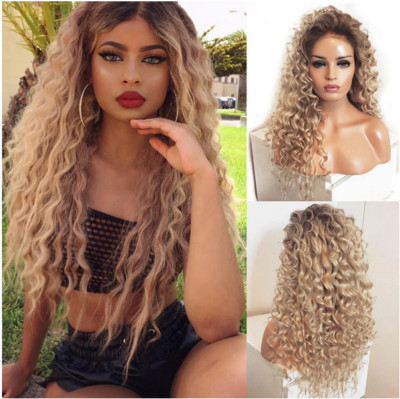 blonde with brown roots wig