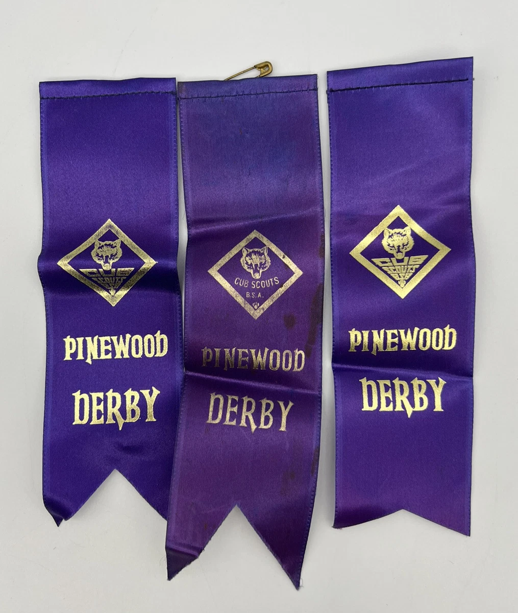 Pinewood Derby Ribbons