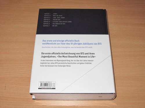 BTS Buch - Beyond the Story - Deutsche Ausgabe - Myeongseok Kang in NEU OVP - Picture 2 of 2