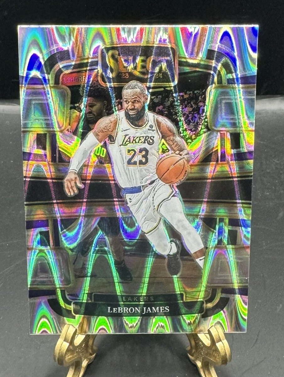 2023-24 Panini Select SILVER TECTONIC Concourse PRIZM Lakers