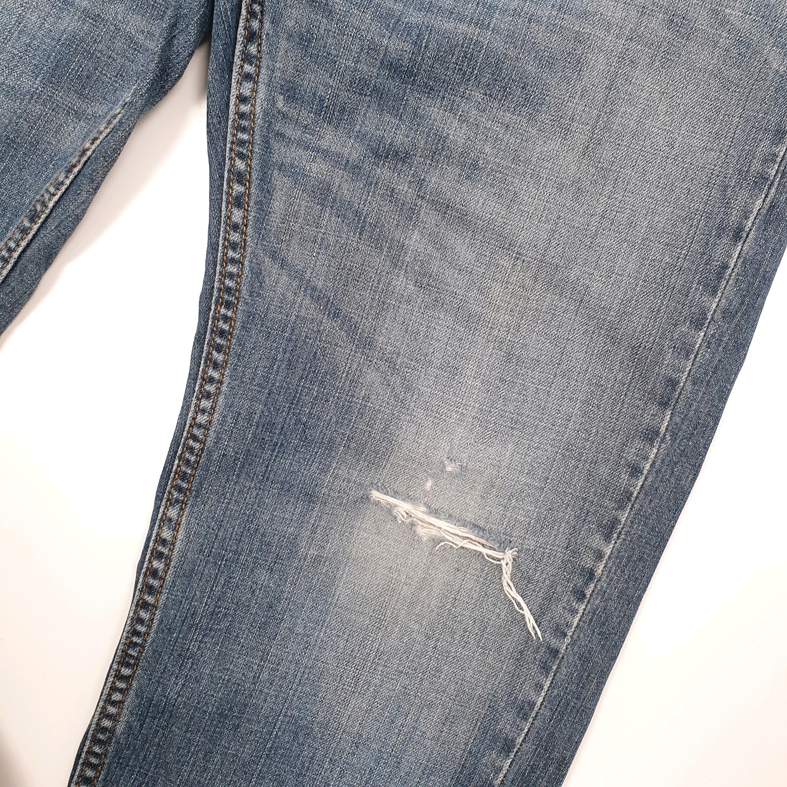 LEVIS 559 Jeans Relaxed Straight Fit Blue Denim Trousers Mens W33 L30 image 4