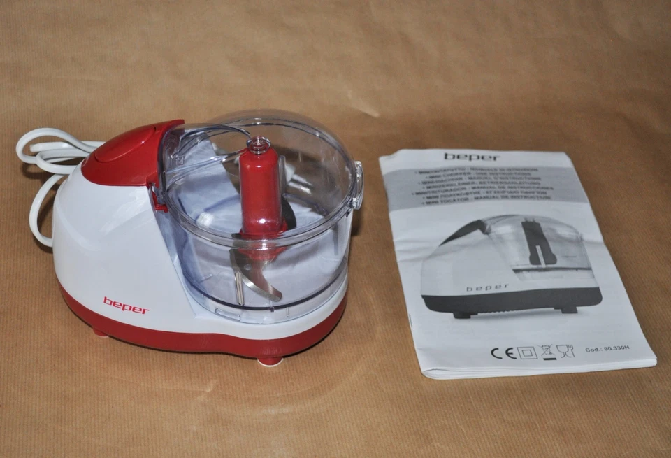 Mini tritatutto chopper - Beper - Immagine 2 di 3